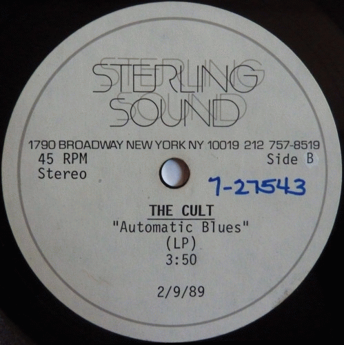 The Cult : Automatic Blues